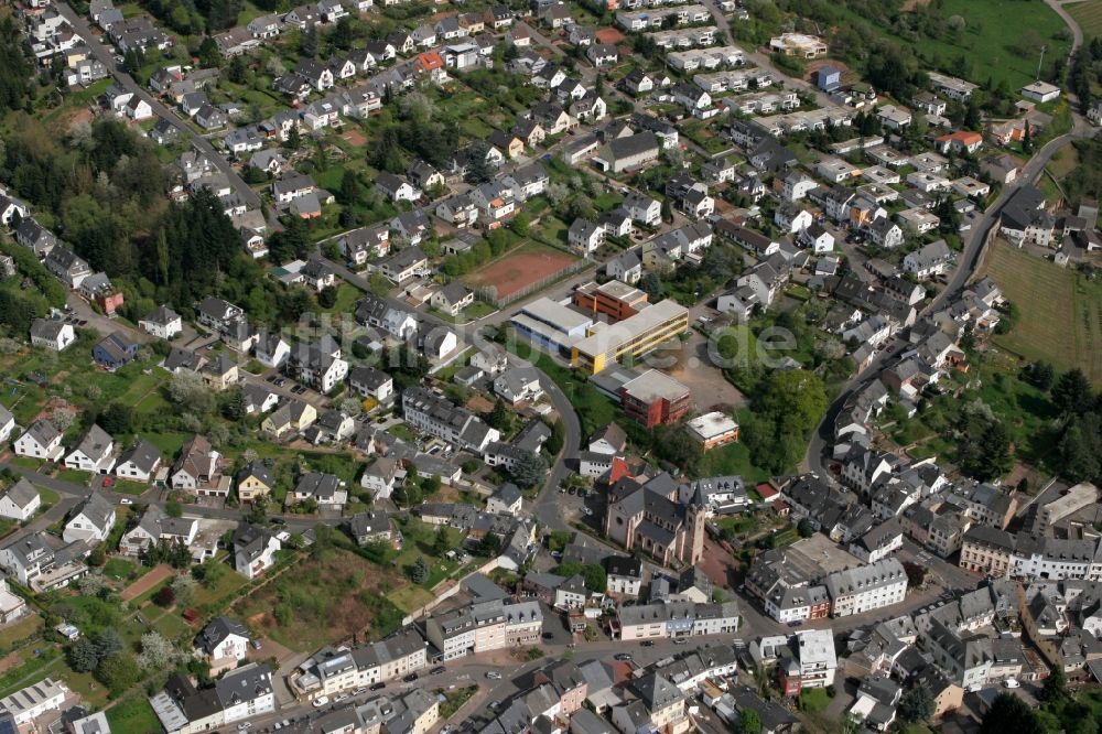 Trier von oben - Ortsbezirk Ruwer / Eitelsbach in Trier im Bundesland Rheinland-Pfalz