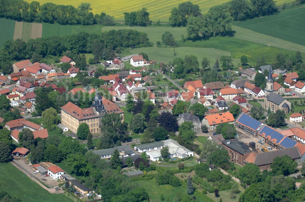 Luftaufnahme Friedrichswerth - Ortschaft Friedrichswerth in Thüringen