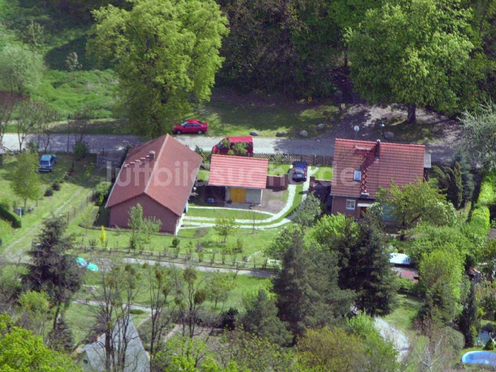 Luftaufnahme Sonnenburg - Ortschaft Sonnenburg