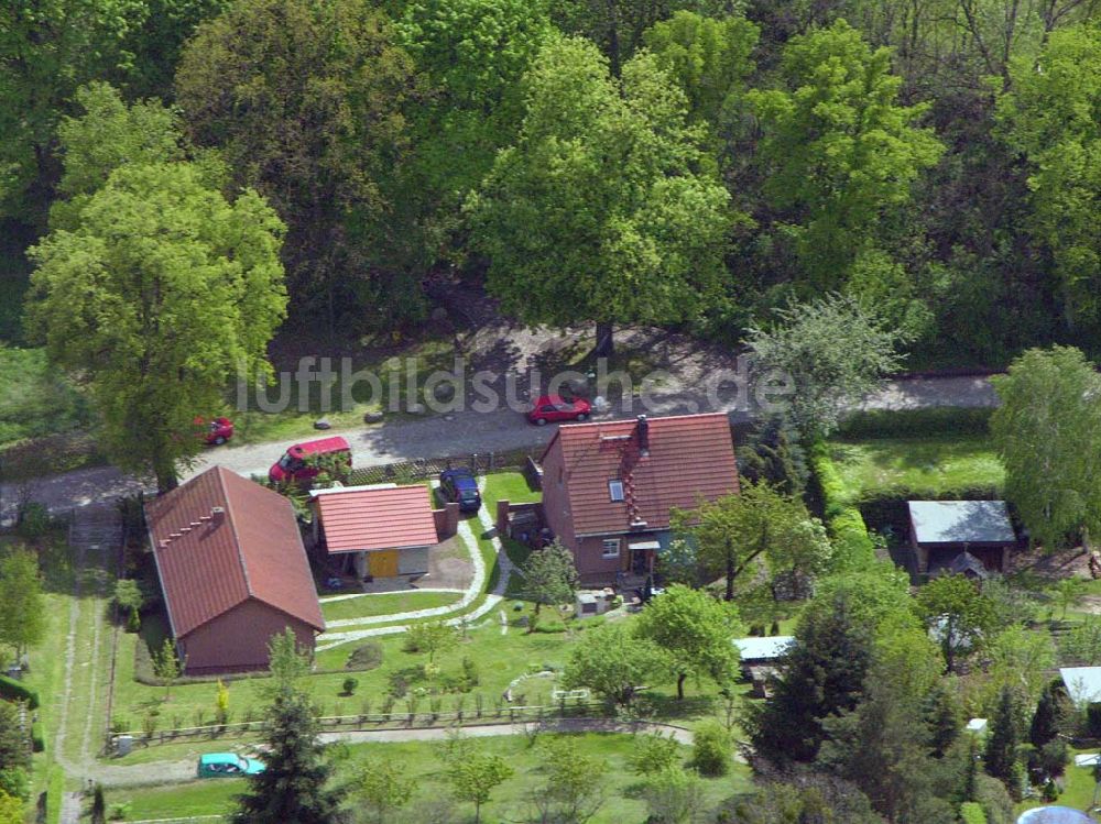 Luftaufnahme Sonnenburg - Ortschaft Sonnenburg