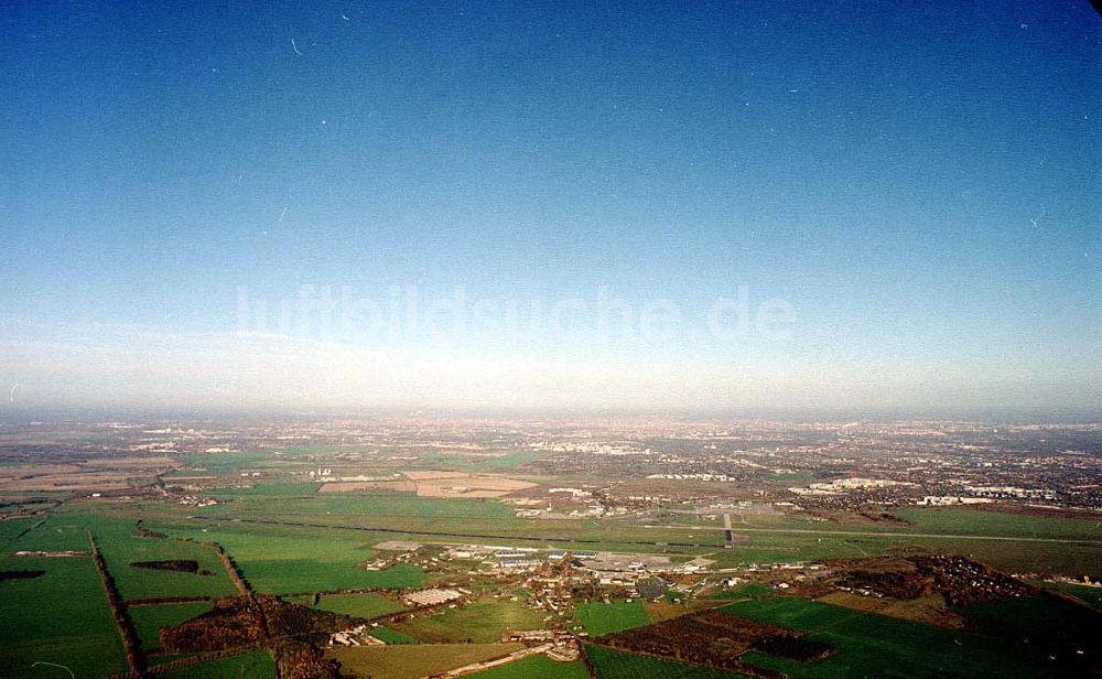 Luftbild Schönefeld / Brandenburg - Ortschaften und Umgebung des künftigen Großflughafens Berlin - Schönefeld.