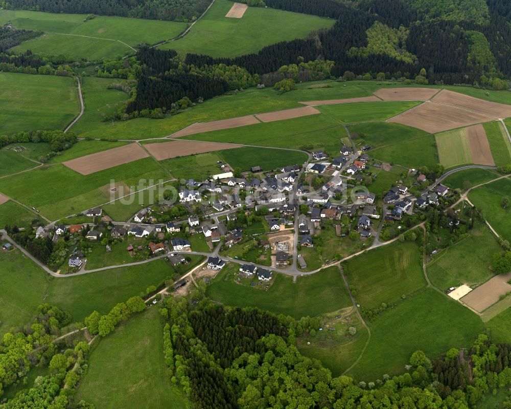 Luftaufnahme Hümmel - Ortschaftsabsicht Hümmel im Bundesland Rheinland-Pfalz