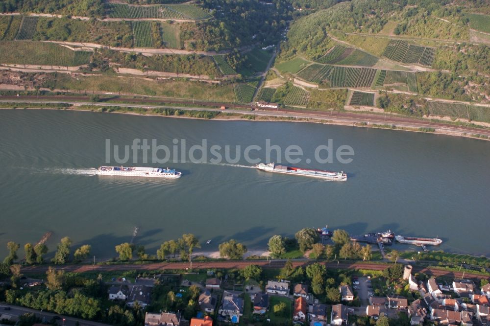 Luftbild Trechtingshausen - Ortsgemeinde Trechtingshausen im Bundesland Rheinland-Pfalz