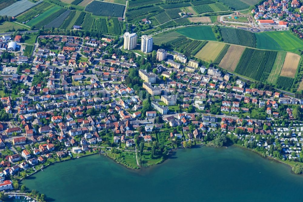 Immenstaad Am Bodensee Von Oben - Ortskern Am Uferbereich Des Bodensee ...