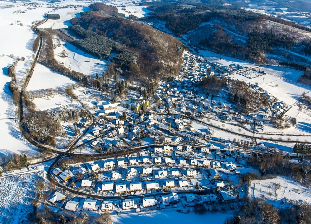 Luftbild Olsberg - Ortsteil Antfeld in Olsberg im Bundesland Nordrhein-Westfalen