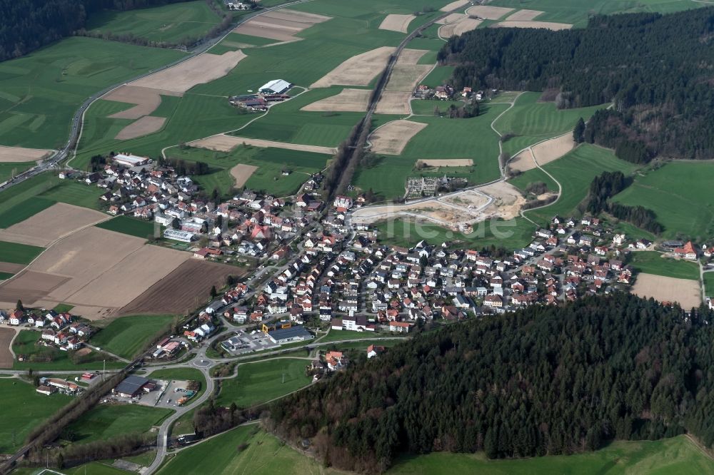 Luftbild Gutach im Breisgau - Ortsteil Bleibach in Gutach im Breisgau im Bundesland Baden-Württemberg, Deutschland