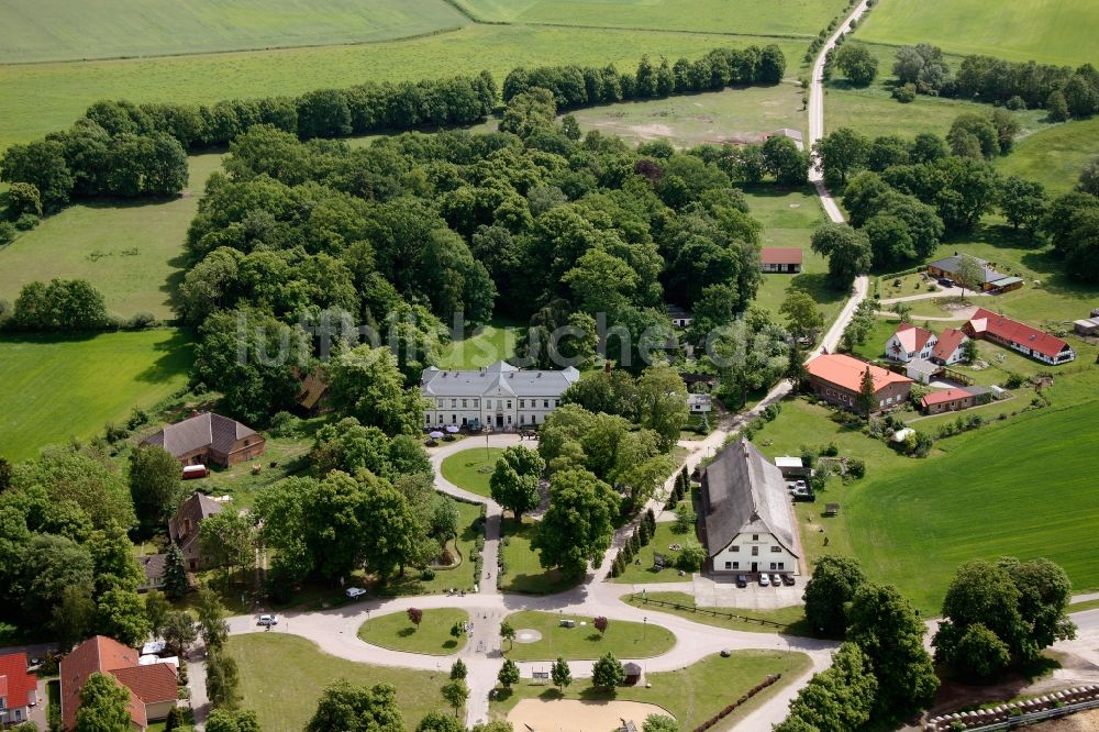 Luftbild Rechlin OT Boek - Ortsteil Boek in Rechlin im Bundesland Mecklenburg-Vorpommern