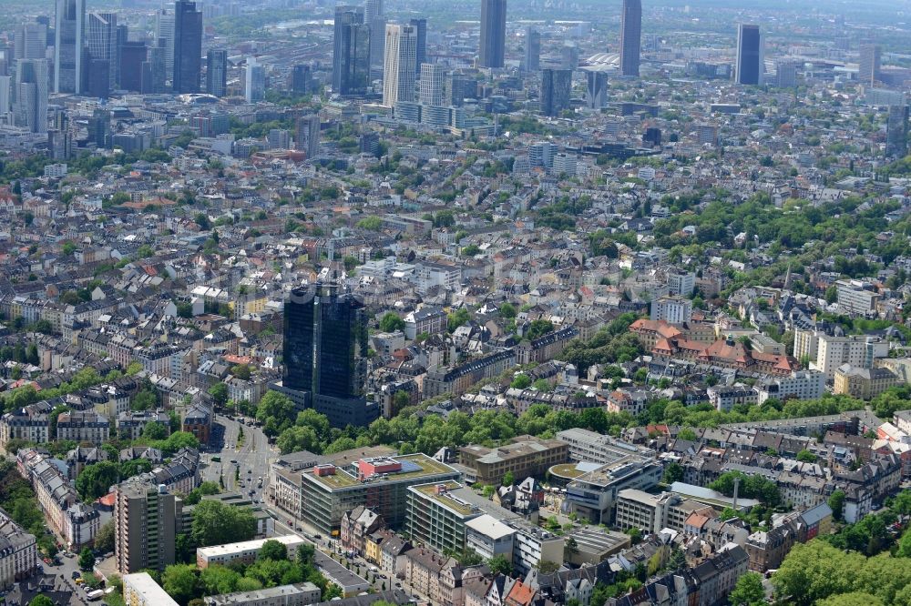 Frankfurt am Main aus der Vogelperspektive: Ortsteil Bornheim in Frankfurt am Main im Bundesland Hessen