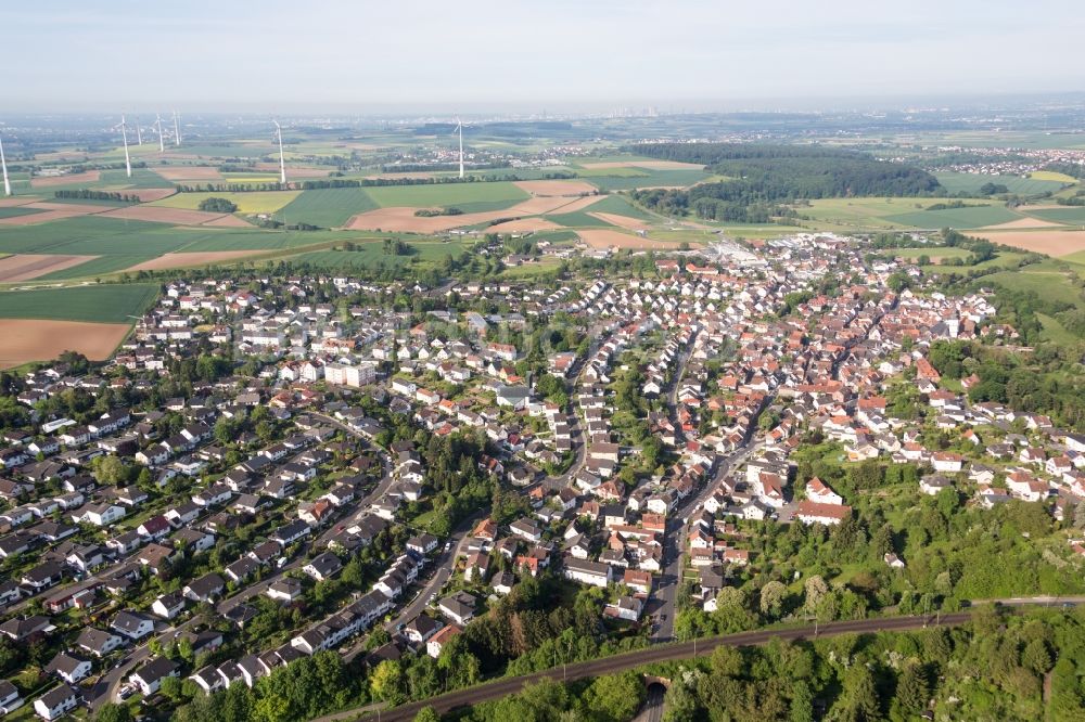 Luftbild Nidderau - Ortsteil Dresdner Ring im Ortsteil Windecken in Nidderau im Bundesland Hessen, Deutschland