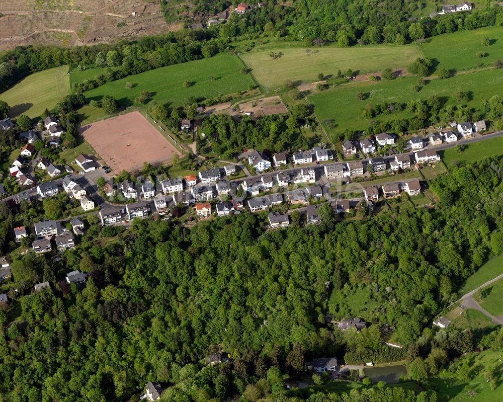 Luftaufnahme Ehrenbreitstein, Koblenz - Ortsteil Ehrenbreitstein in Koblenz im Bundesland Rheinland-Pfalz