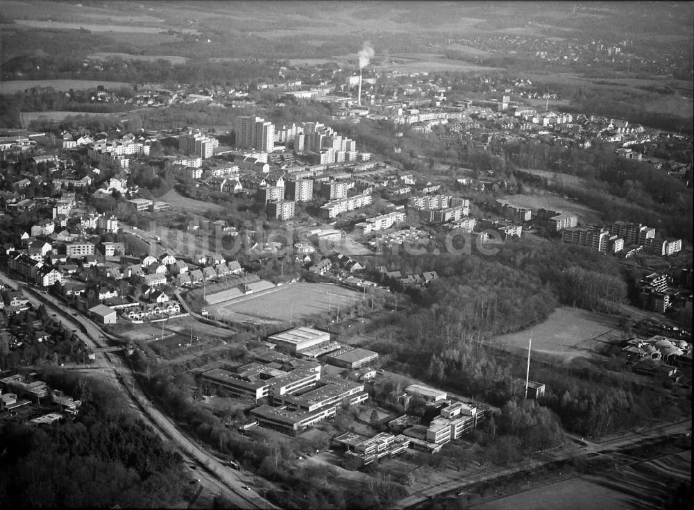 Hochdahl von oben - Ortsteil Erkrath in Hochdahl im Bundesland Nordrhein-Westfalen, Deutschland