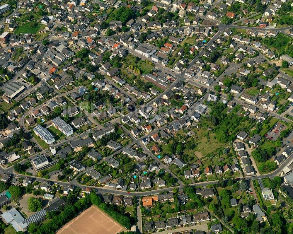 Luftaufnahme Neuwied, Feldkirchen - Ortsteil Feldkirchen in Neuwied im Bundesland Rheinland-Pfalz