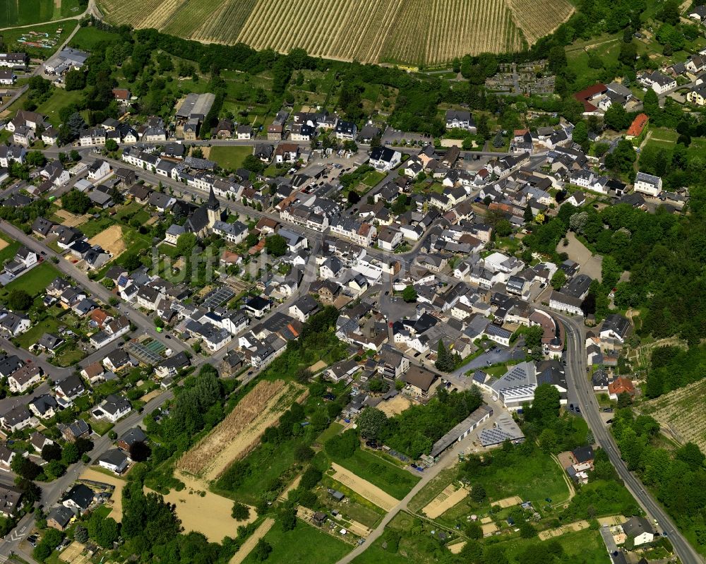 Bad Neuenahr-Ahrweiler OT Gimmingen aus der Vogelperspektive: Ortsteil Gimmingen in Bad Neuenahr-Ahrweiler im Bundesland Rheinland-Pfalz