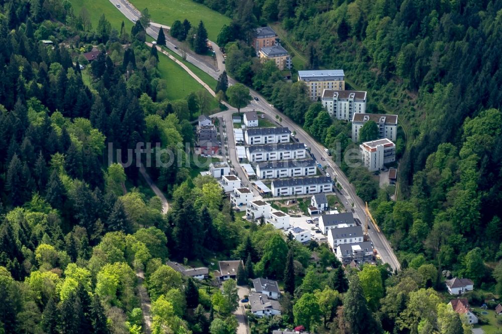 Luftbild Freiburg im Breisgau - Ortsteil Günterstal Neubau Wohnsiedlung in Freiburg im Breisgau im Bundesland Baden-Württemberg, Deutschland