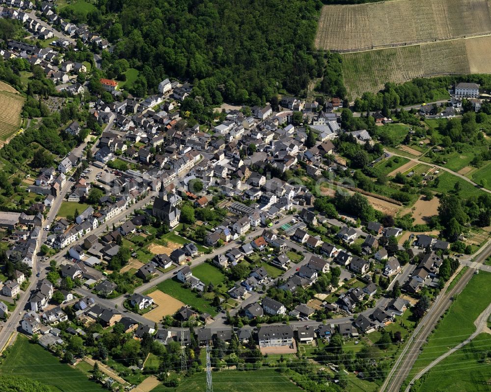 Bad Neuenahr-Ahrweiler OT Heppingen von oben - Ortsteil Heppingen in Bad Neuenahr-Ahrweiler im Bundesland Rheinland-Pfalz