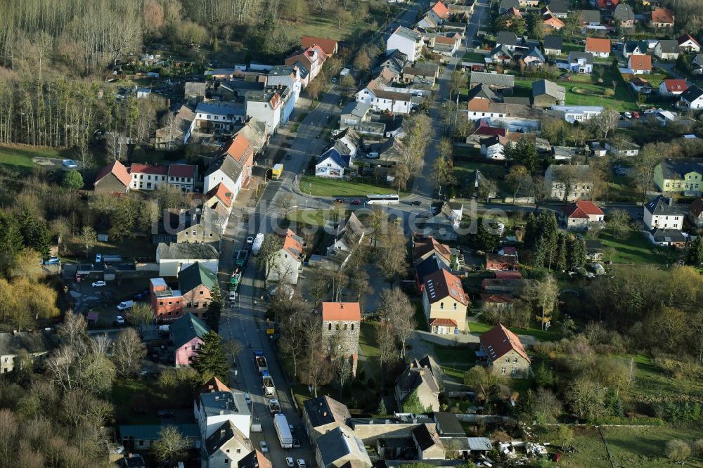 Luftaufnahme Rüdersdorf - Ortsteil Herzfelde in Rüdersdorf im Bundesland Brandenburg