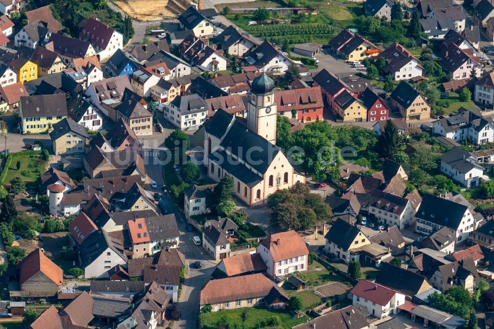 Luftbild Ehrenkirchen - Ortsteil Kirchhofen in Ehrenkirchen im Bundesland Baden-Württemberg, Deutschland