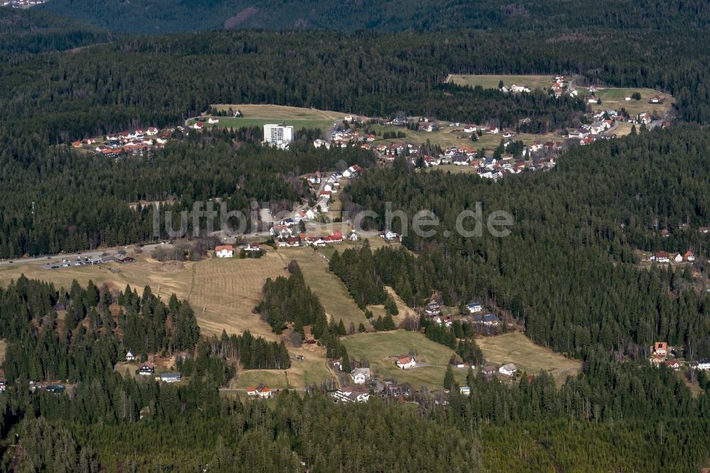 Luftbild Freudenstadt - Ortsteil Kniebis in Freudenstadt im Bundesland Baden-Württemberg, Deutschland