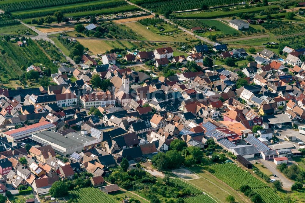 Endingen Am Kaiserstuhl Aus Der Vogelperspektive: Ortsteil ...