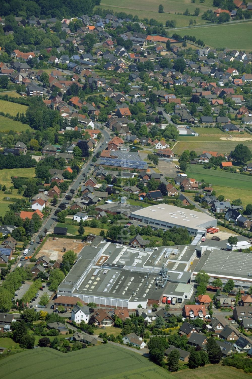 Lette, Oelde aus der Vogelperspektive: Ortsteil Lette in Oelde im Bundesland Nordrhein-Westfalen