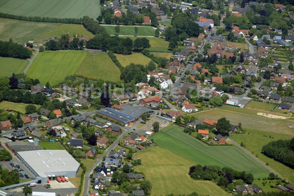 Luftbild Lette, Oelde - Ortsteil Lette in Oelde im Bundesland Nordrhein-Westfalen