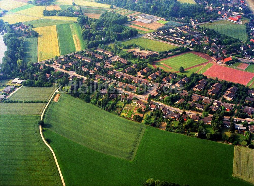 Luftbild Krefeld - Ortsteil im Ortsteil Traar in Krefeld im Bundesland Nordrhein-Westfalen