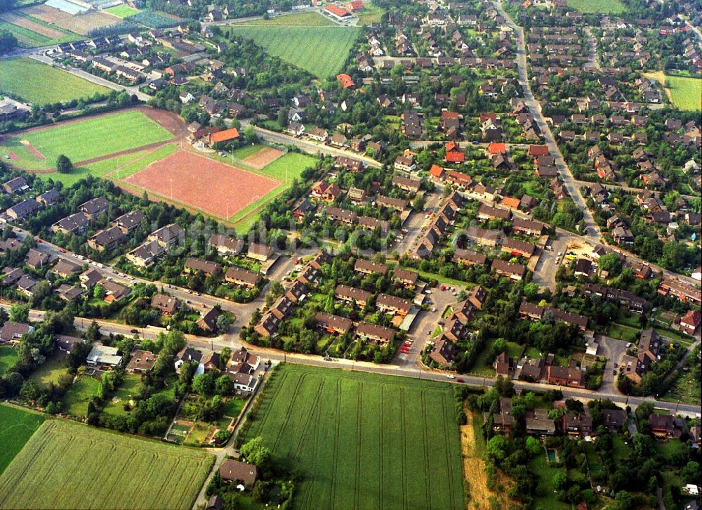 Luftaufnahme Krefeld - Ortsteil im Ortsteil Traar in Krefeld im Bundesland Nordrhein-Westfalen