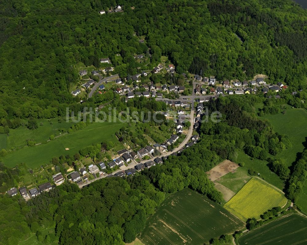 Remagen von oben - Ortsteil von Remagen im Bundesland Rheinland-Pfalz