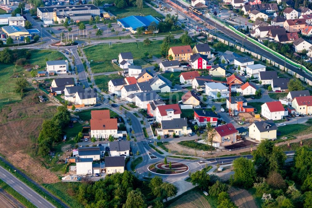 Luftbild Bietigheim - Ortsteil Schneidergarten in Bietigheim im Bundesland Baden-Württemberg, Deutschland