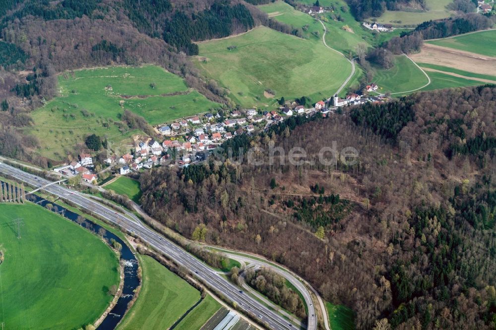 Luftbild Waldkirch - Ortsteil Suggental in Waldkirch im Bundesland Baden-Württemberg, Deutschland