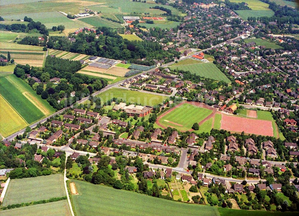 Krefeld aus der Vogelperspektive: Ortsteil Traar in Krefeld im Bundesland Nordrhein-Westfalen