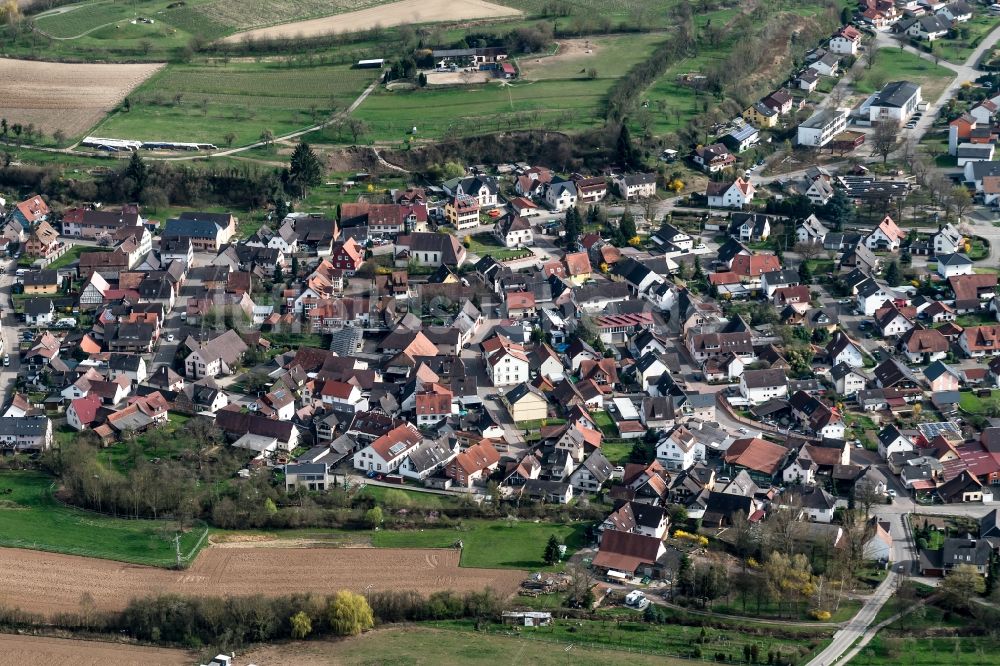 Herbolzheim von oben - Ortsteil Wagenstadt in Herbolzheim im Bundesland Baden-Württemberg, Deutschland