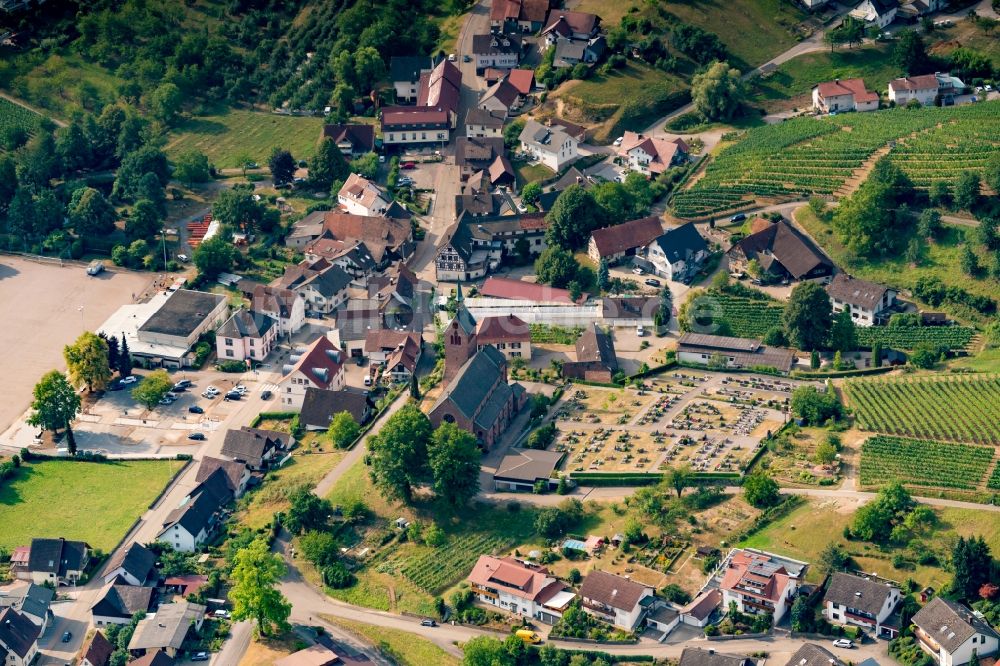 Luftaufnahme Kappelrodeck - Ortsteil Waldulm in Kappelrodeck im Bundesland Baden-Württemberg, Deutschland