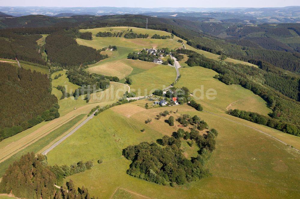 Luftbild Sundern OT Wildewiese - Ortsteil Wildewiese in Sundern im Bundesland Nordhrein-Westfalen