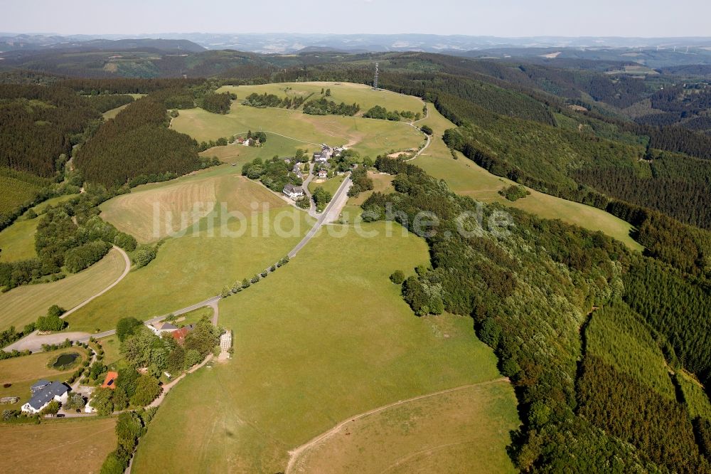 Luftaufnahme Sundern OT Wildewiese - Ortsteil Wildewiese in Sundern im Bundesland Nordhrein-Westfalen