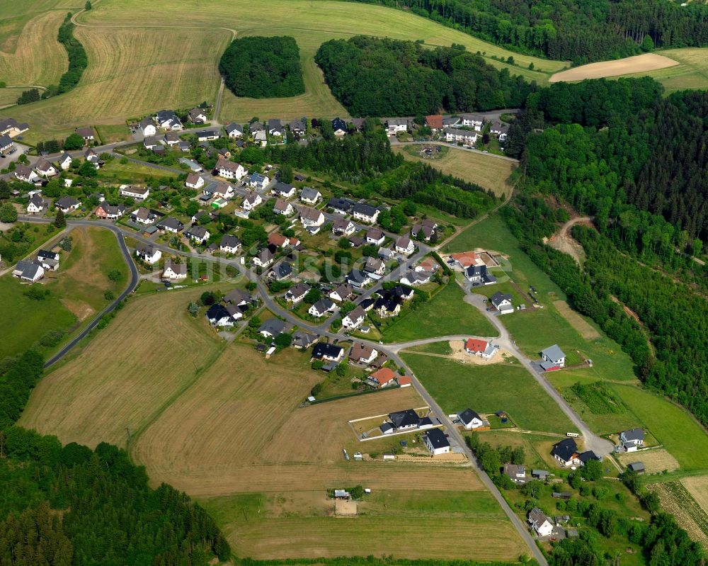 Luftaufnahme Birken-Honigsessen - Ortsteilansicht von Birken in Birken-Honigsessen im Bundesland Rheinland-Pfalz