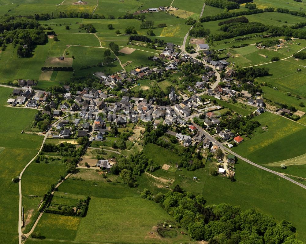 Berg aus der Vogelperspektive: Ortsteilansicht von Freisheim in der Ortsgemeinde Berg im Bundesland Rheinland-Pfalz