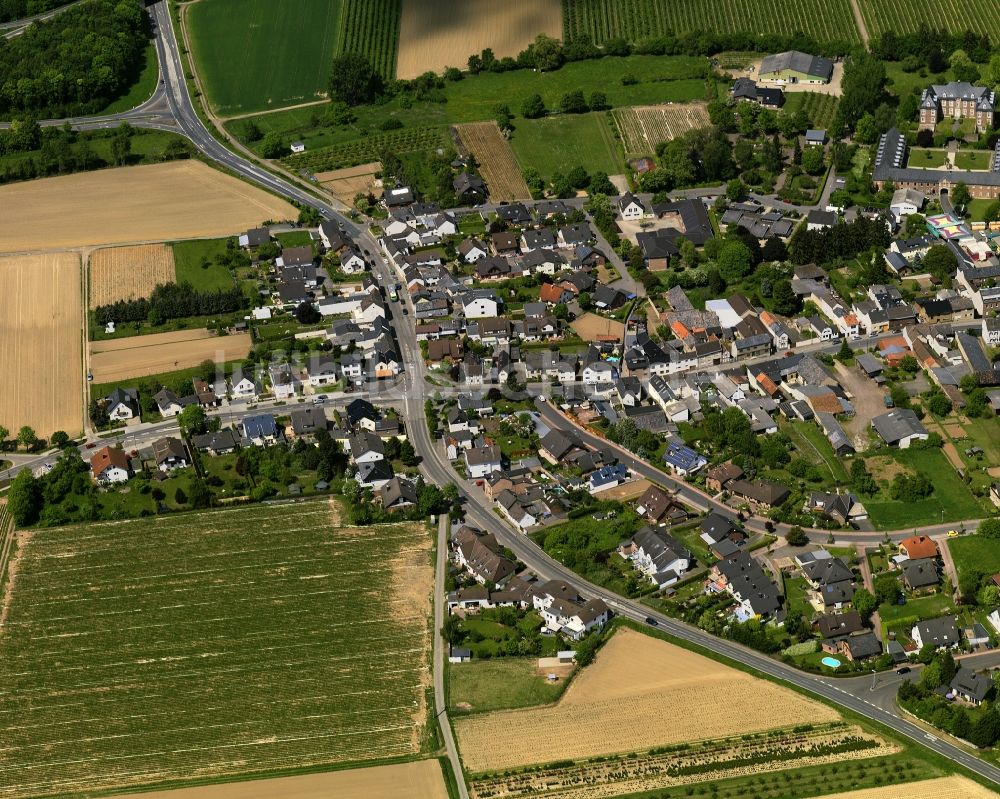 Grafschaft aus der Vogelperspektive: Ortsteilansicht von Gelsdorf in der Gemeinde Grafschaft im Bundesland Rheinland-Pfalz