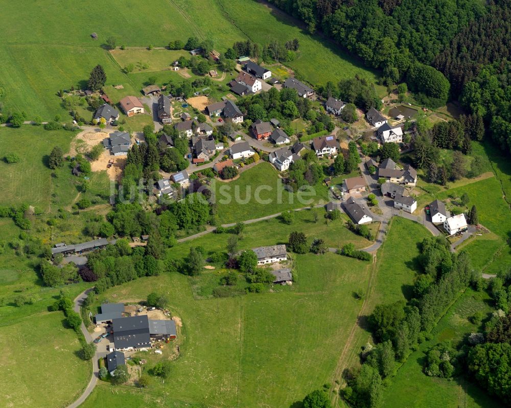 Luftbild Bruchertseifen - Ortsteilansicht von Haderschen in Bruchertseifen im Bundesland Rheinland-Pfalz