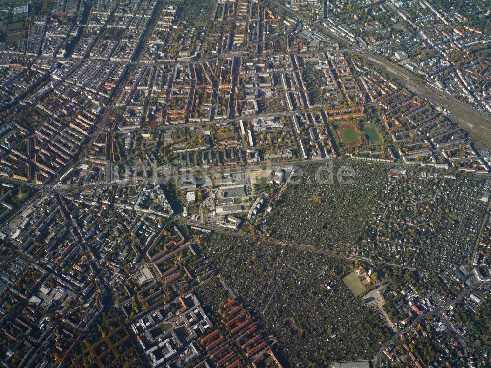 Berlin aus der Vogelperspektive: Ortsteilansicht von Heinersdorf im Bezirk Pankow in Berlin