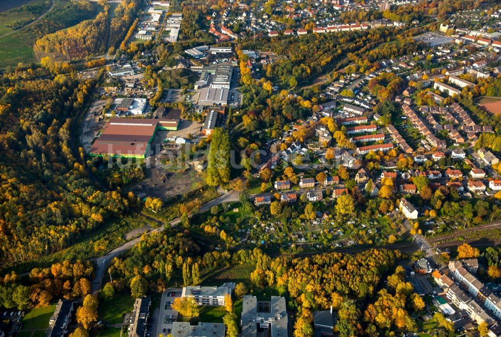 Luftaufnahme Brauck - Ortsteilansicht des herbstlichen Brauck im Bundesland Nordrhein-Westfalen