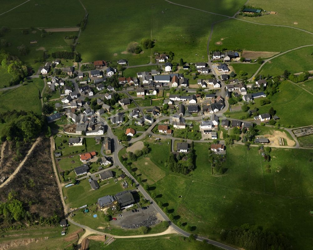 Luftaufnahme Kaltenborn - Ortsteilansicht von Jammelshofen in der Ortsgemeinde Kaltenborn im Bundesland Rheinland-Pfalz