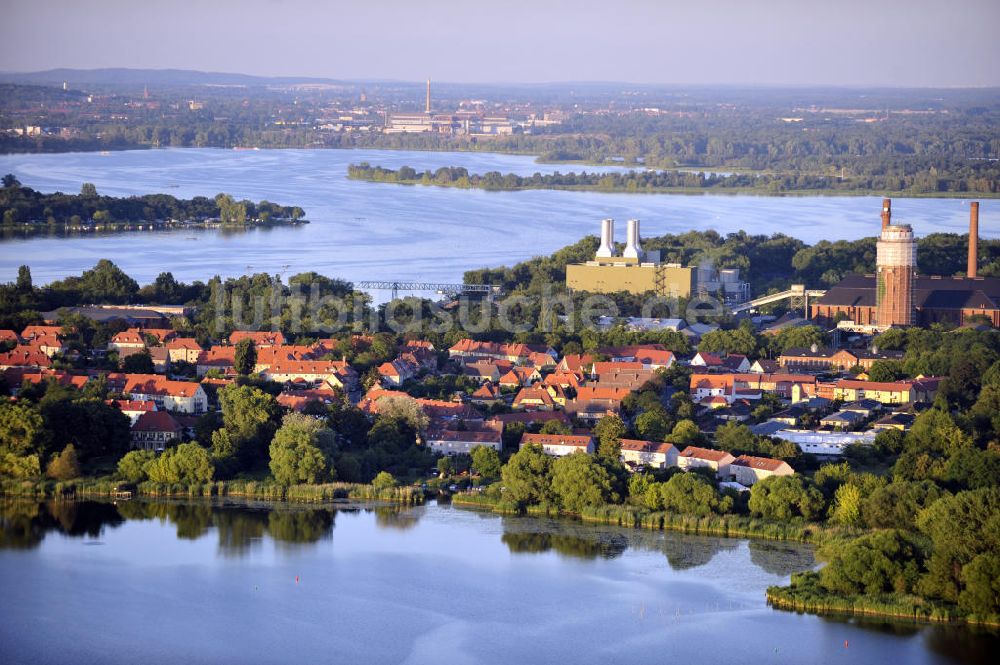 Luftbild Brandenburg an der Havel / Ortsteil Kirchmöser - Ortsteilansicht von Kirchmöser in der Stadt Brandenburg an der Havel, Brandenburg