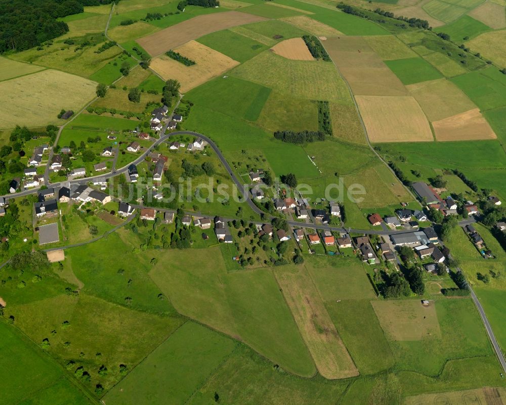 Asbach aus der Vogelperspektive: Ortsteilansicht von Löhe in der Ortsgemeinde Asbach im Bundesland Rheinland-Pfalz