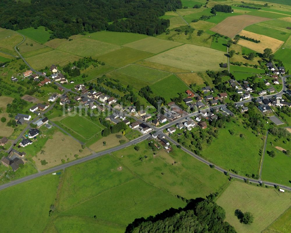 Luftbild Asbach - Ortsteilansicht von Löhe in der Ortsgemeinde Asbach im Bundesland Rheinland-Pfalz