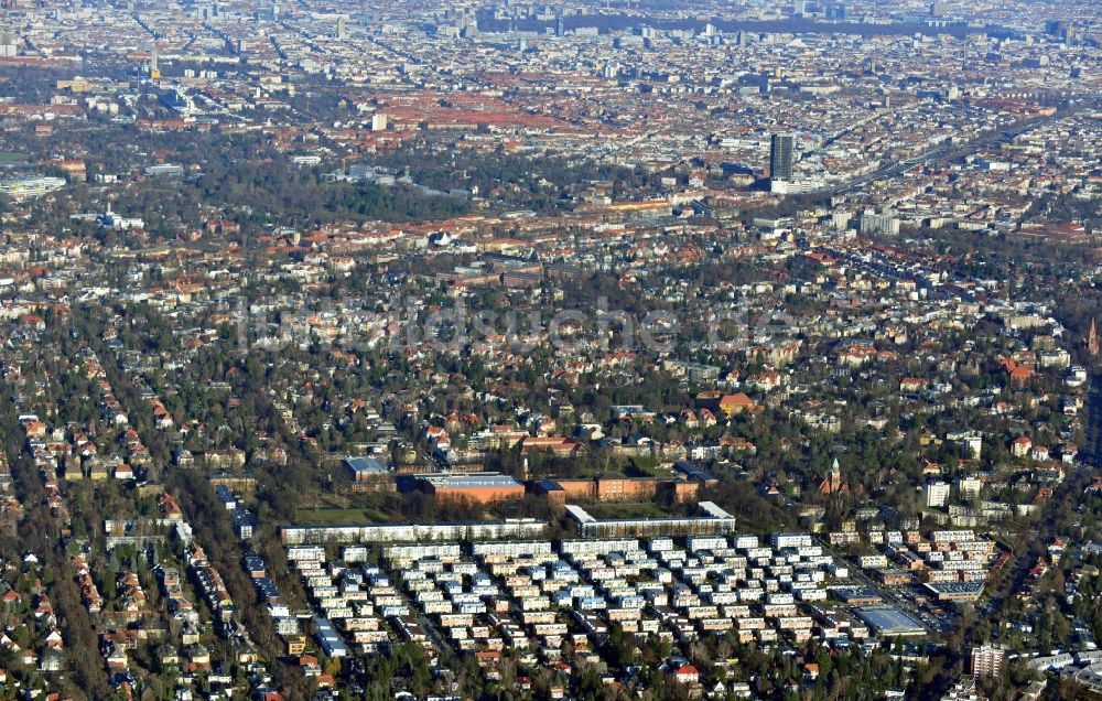 Luftaufnahme Berlin OT Lichterfelde - Ortsteilansicht von Lichterfelde in Berlin