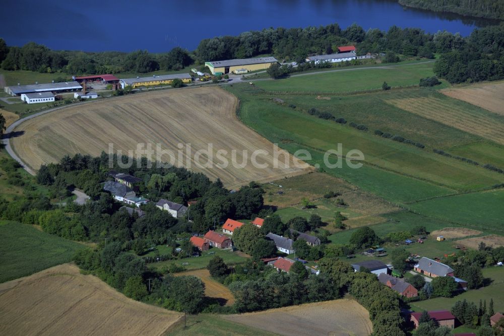 Luftaufnahme Hohen Wangelin - Ortsteilansicht von Liepen in der Gemeinde Hohen Wangelin im Bundesland Mecklenburg-Vorpommern