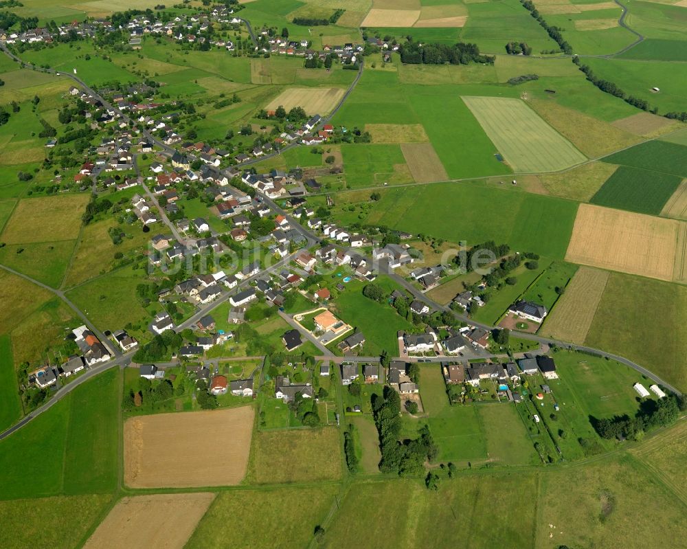 Luftaufnahme Asbach - Ortsteilansicht von Limbach in der Ortsgemeinde Asbach im Bundesland Rheinland-Pfalz