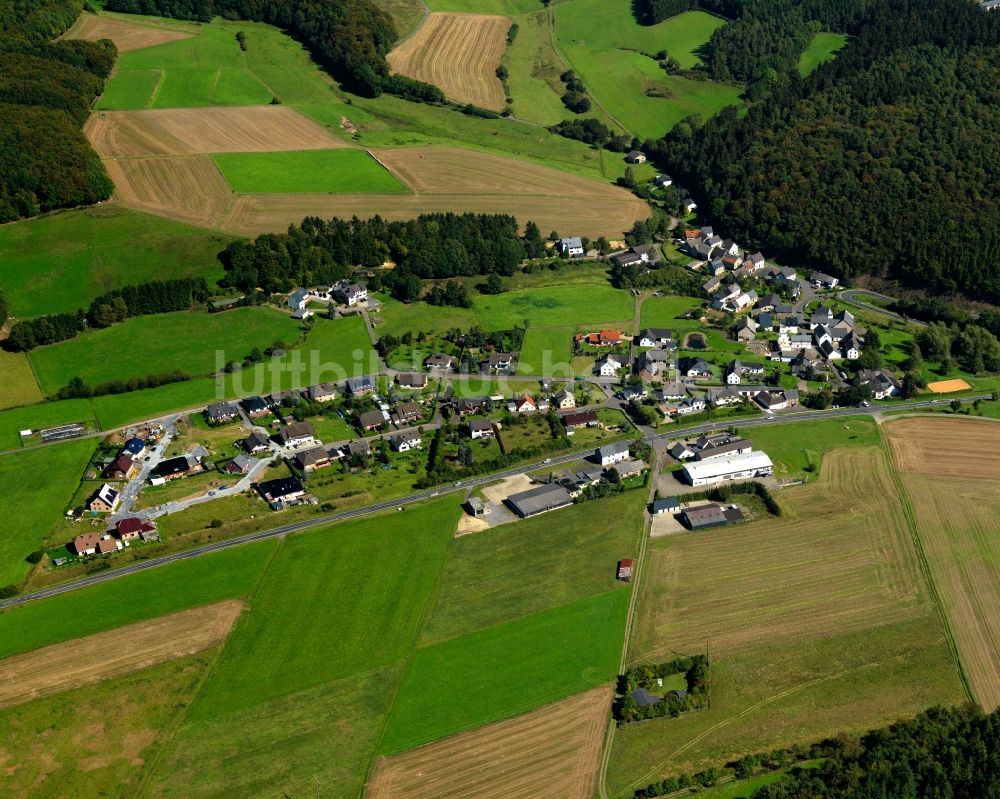 Baar aus der Vogelperspektive: Ortsteilansicht von Oberbaar in der Ortsgemeinde Baar im Bundesland Rheinland-Pfalz