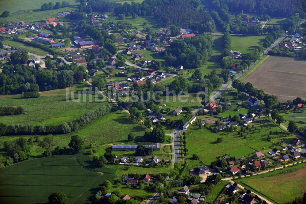 Luftbild Schildetal OT Renzow - Ortsteilansicht von Renzow der Gemeinde Schildetal im Bundesland Mecklenburg-Vorpommern